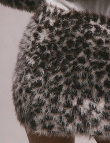 Fusta SHEIN, animal print