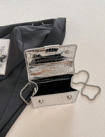 Geanta SHEIN, argintiu