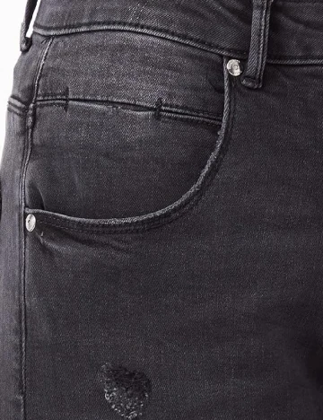 Blugi Only Carmakoma, negru