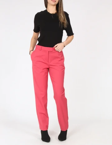 Pantaloni C&A, roz pudra inchis