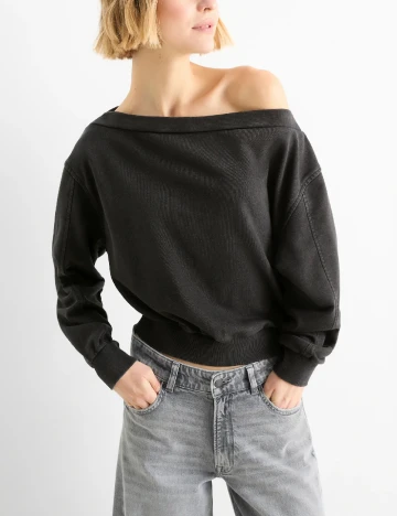 Bluza C&A, gri inchis