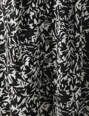 Fusta Only, negru/alb