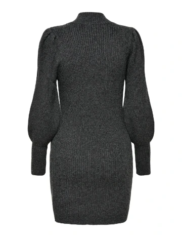 Rochie scurta Only Carmakoma, gri inchis