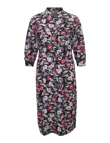 Rochie medie Only Carmakoma, mix culori