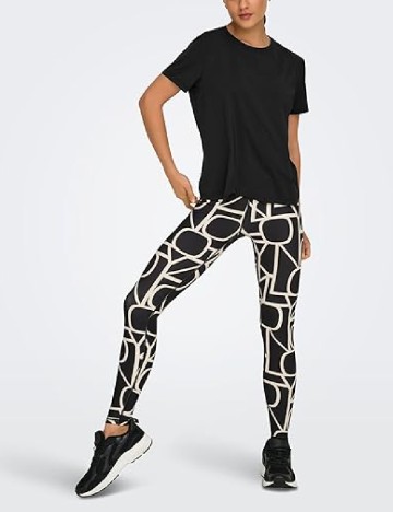 
						Colanti Only, negru/bej