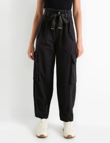 Pantaloni C&A, negru
