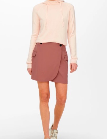 
						Fusta Only, roz pudra