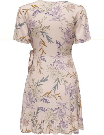 Rochie scurta Only Carmakoma, piersica