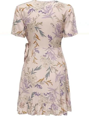 Rochie scurta Only Carmakoma, piersica