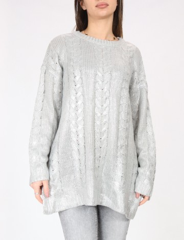 
						Pulover C&A, argintiu