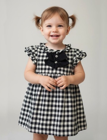 
						Rochie Zara, negru/crem