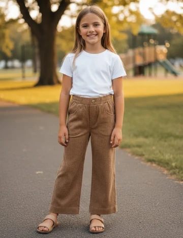 Pantaloni Zara, maro