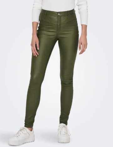 
						Pantaloni Only, verde