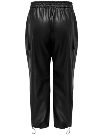 Pantaloni Only Carmakoma, negru