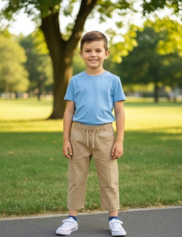 
						Pantaloni Zara, crem