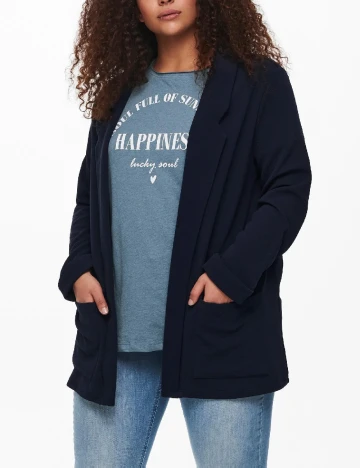 Blazer Only Carmakoma, bleumarin