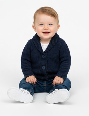 
						Cardigan Zara, bleumarin