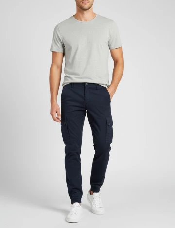 Pantaloni Jack&Jones, bleumarin