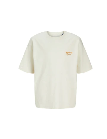 Tricou Jack&Jones, crem