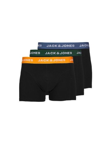 Set Boxeri 3 perechi Jack&Jones, negru