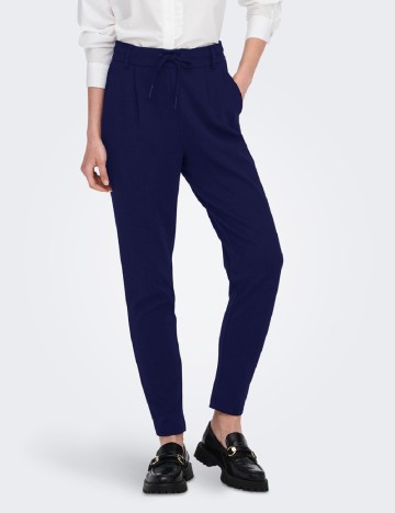 
						Pantaloni Only, bleumarin