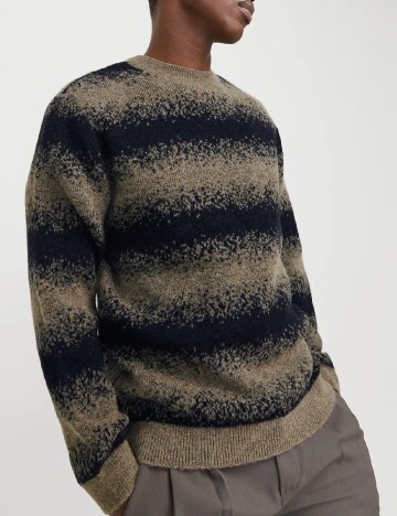 Pulover Jack&Jones, negru/verde