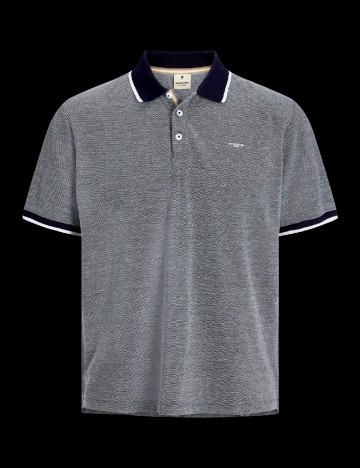 Tricou Jack&Jones, bleumarin/alb