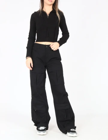 Pantaloni C&A, negru