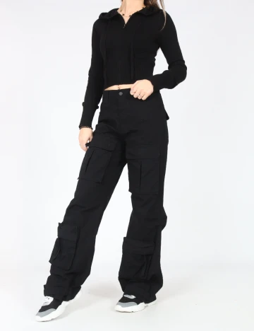 Pantaloni C&A, negru