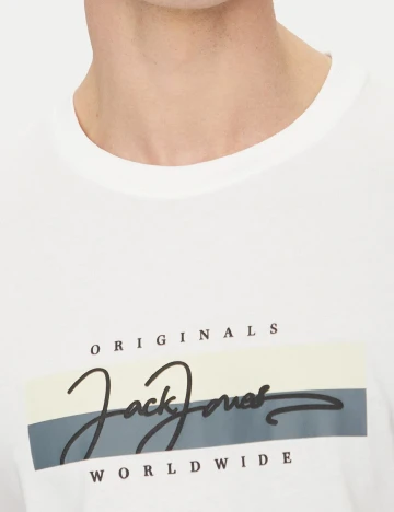Tricou Jack&Jones, alb