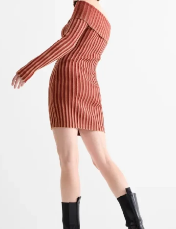 Rochie scurta C&A, caramiziu