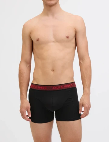 Set Boxeri 5 perechi Jack&Jones, negru