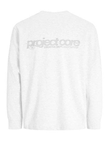 Bluza Oversize Jack&Jones, alb