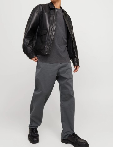 Blugi Jack&Jones, gri petrol