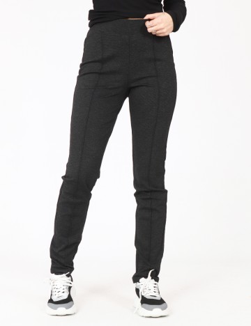 Pantaloni C&A, gri inchis