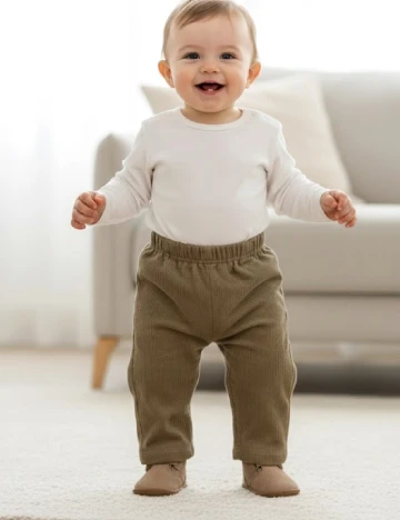 Pantaloni Zara, verde