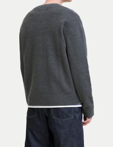 Cardigan Jack&Jones, gri inchis