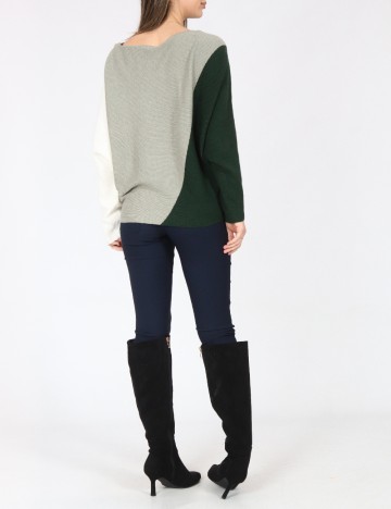 Bluza C&A, verde/gri