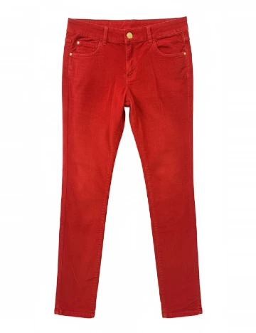 Pantaloni Zara, rosu