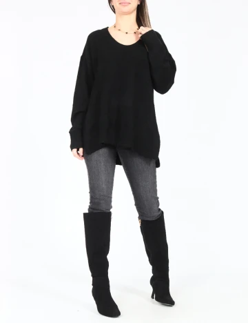 Pulover Oversize C&A, negru