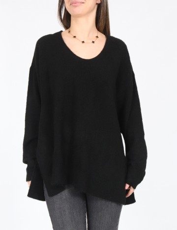 Pulover Oversize C&A, negru