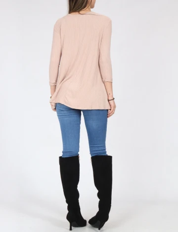 Bluza Zara, roz pudra