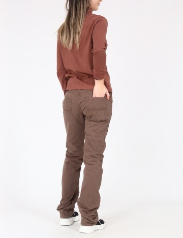 Pantaloni Zara, maro