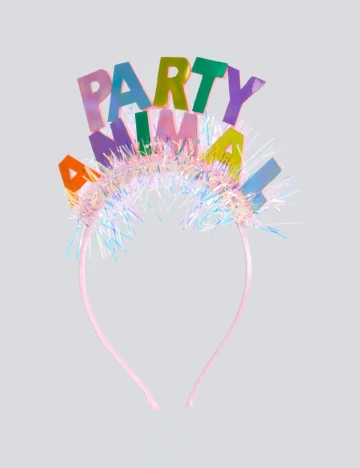 Coronita de petrecere AVEC, mix culori