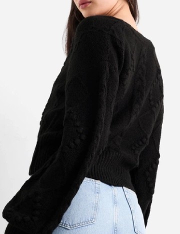 Cardigan C&A, negru