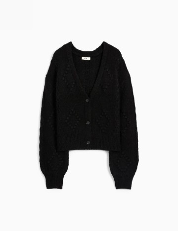 Cardigan C&A, negru