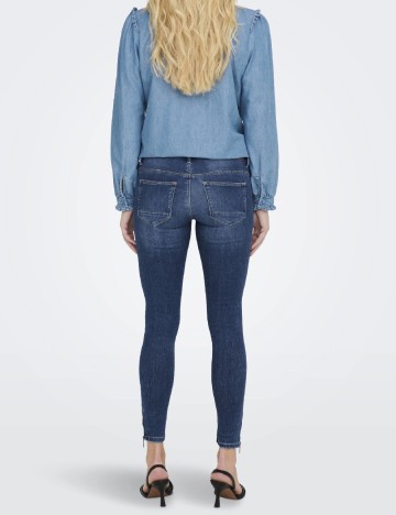 Blugi Only Maternity, albastru