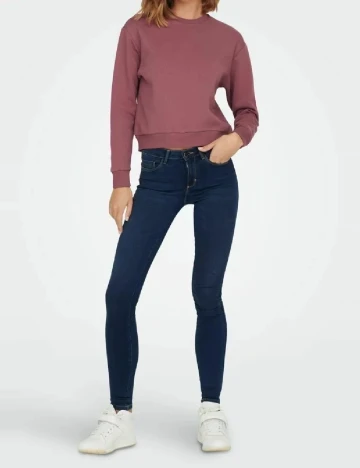 Bluza Jacqueline de Yong, roz pudra inchis