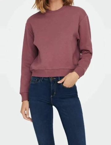 Bluza Jacqueline de Yong, roz pudra inchis