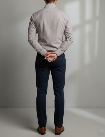 Camasa Zara, maro/alb